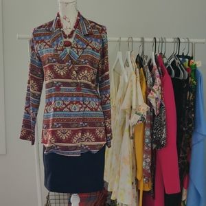 MISSTRUTH Double Breast Flowy Blazer